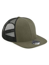 CAPPELLO TRUCKER CON RETE E VISIERA PIATTA